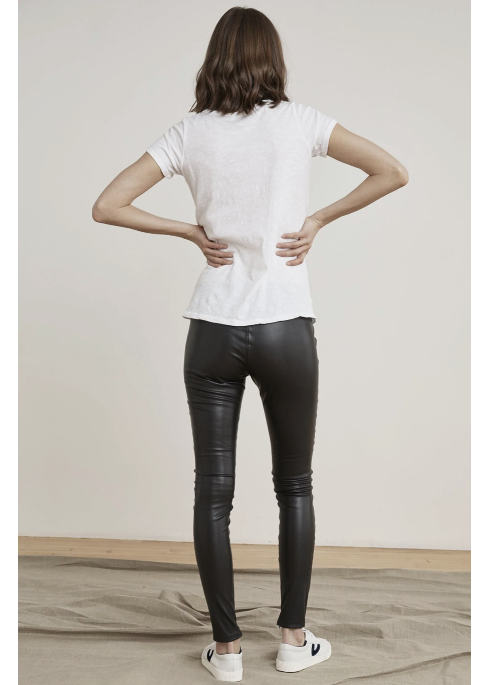 Faux Leather Legging