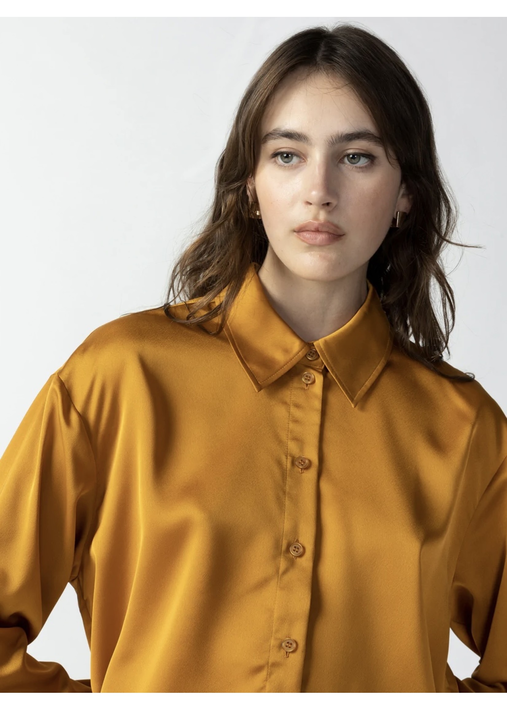 Sanctuary Sanctuary - Satin Oversized Shirt