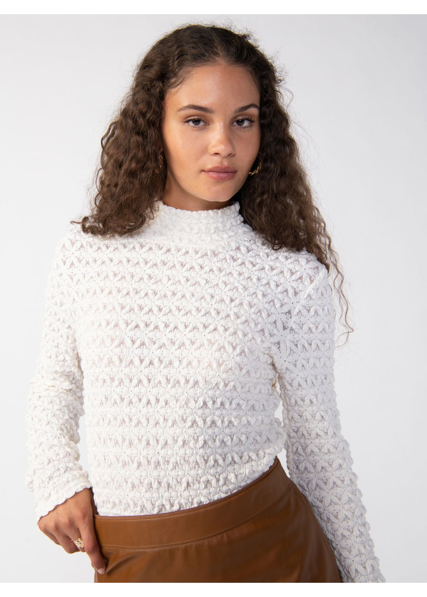 Sanctuary Sanctuary - Lace Mock Top