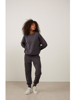 YAYA Yaya - Scuba Jogging trousers in a modal blend with zippers