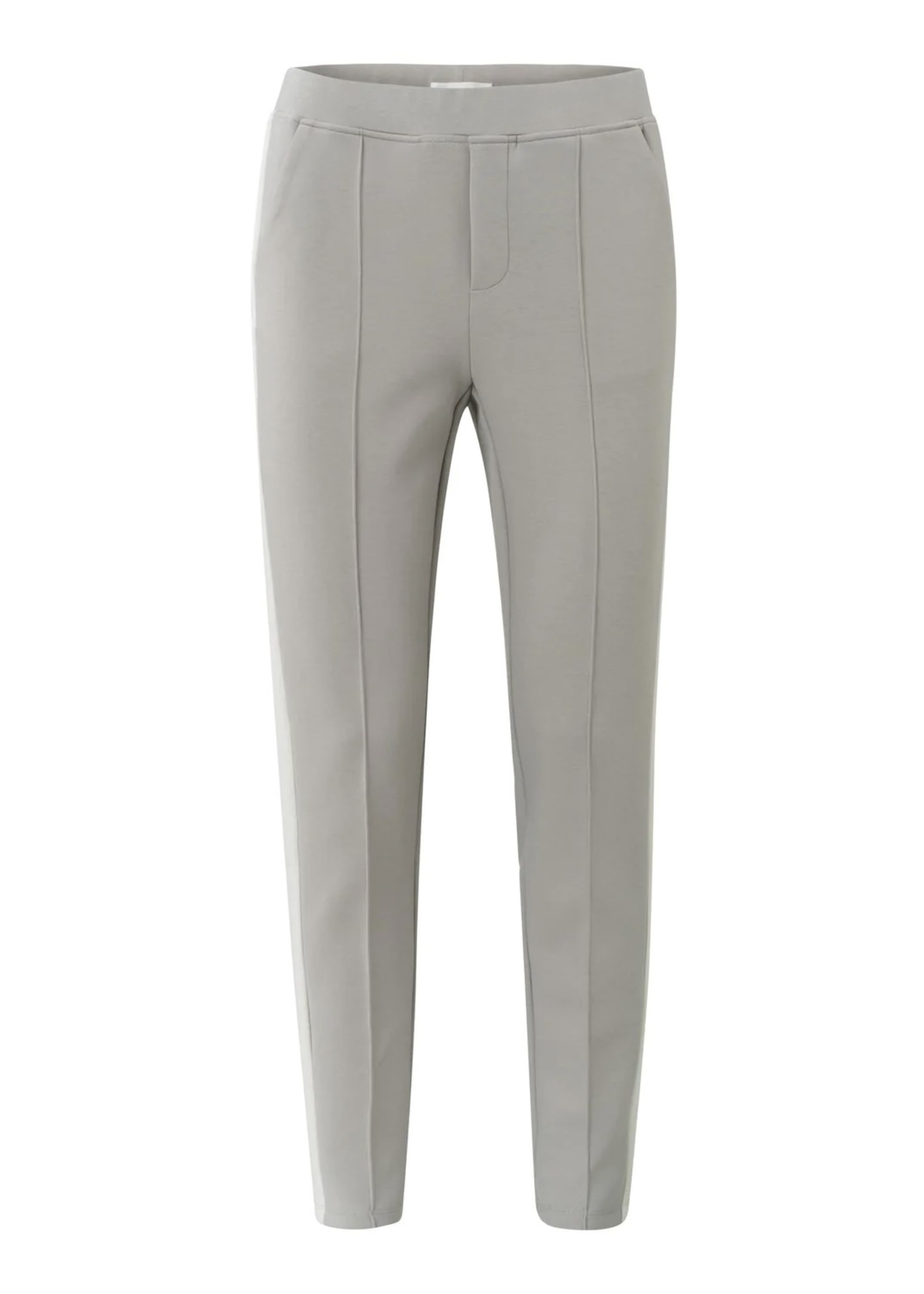 Yaya - Scuba Trousers with Stripe Detail - MonAmie Boutique
