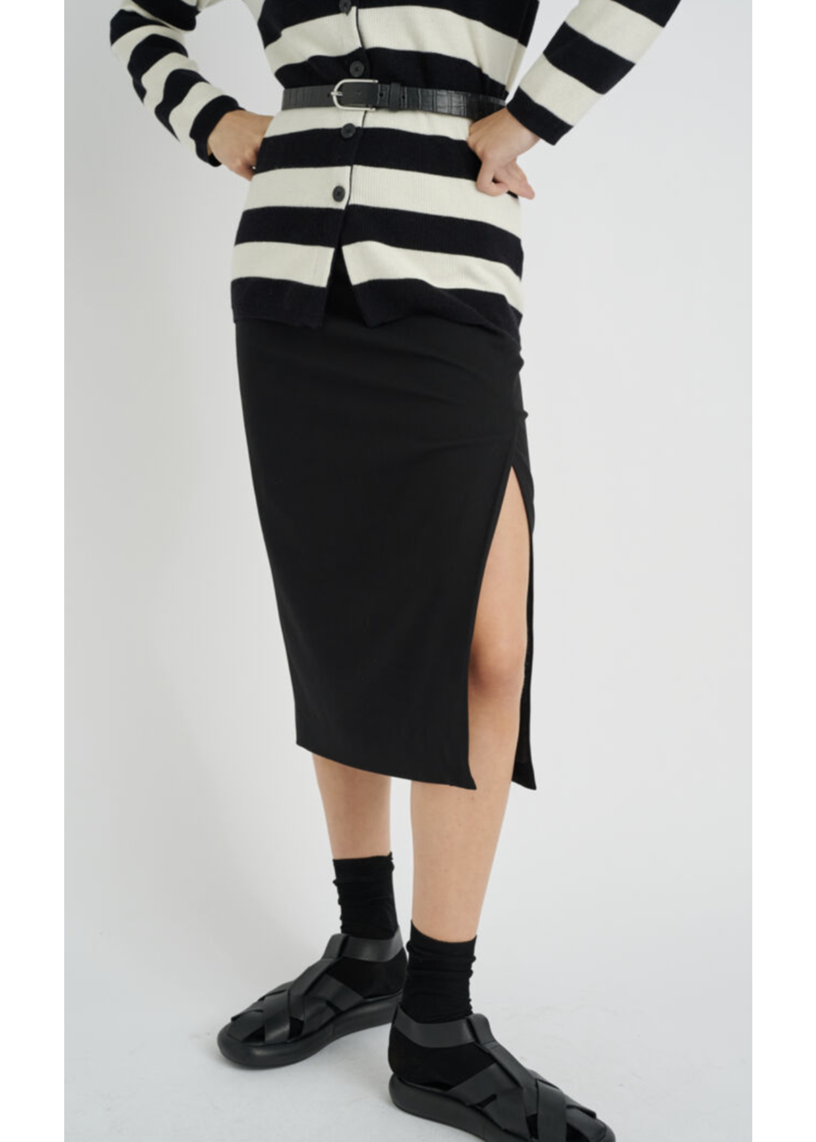 In Wear- Kayden Long Skirt - MonAmie Boutique