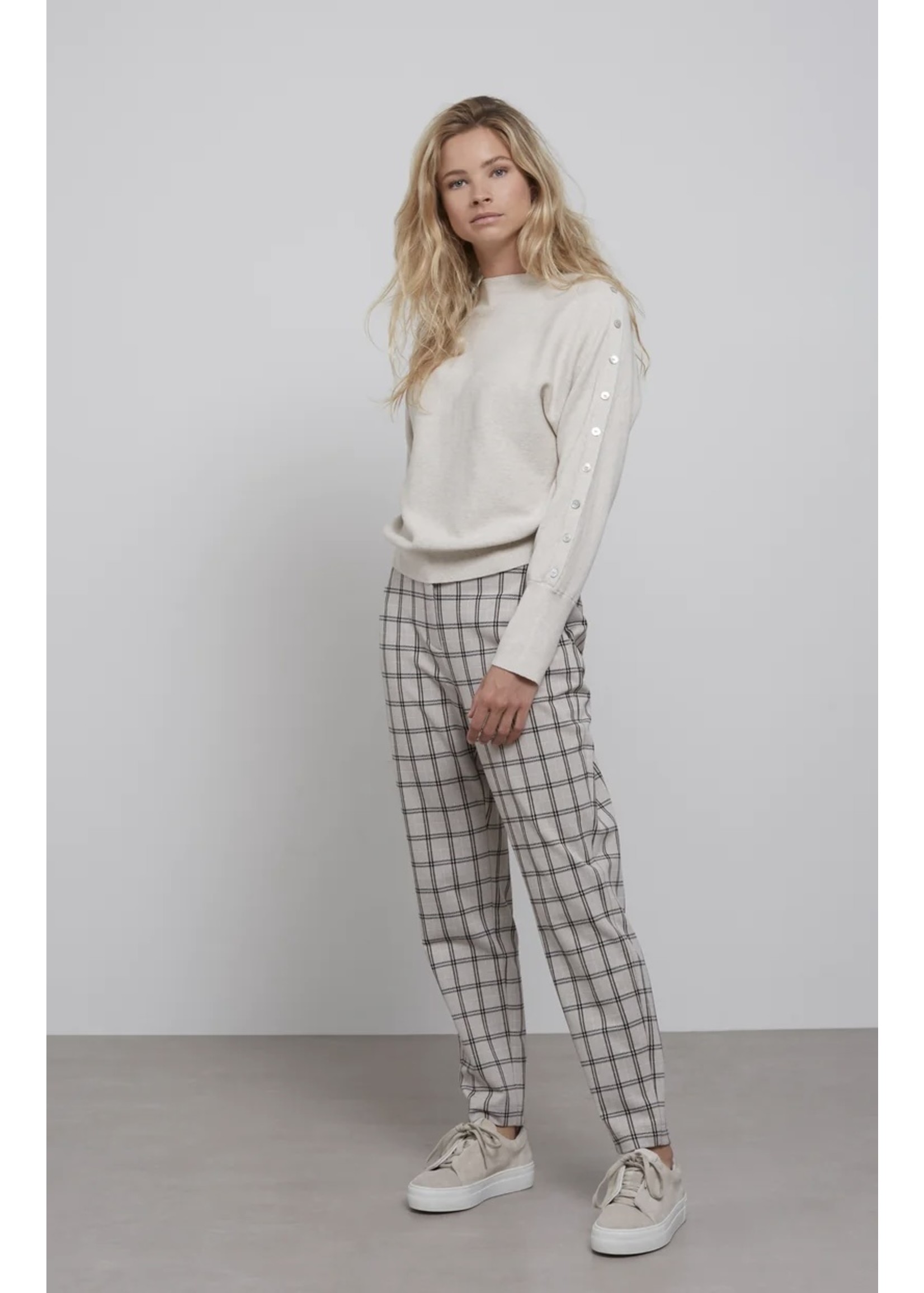 YAYA YAYA - Chino Trousers In Check