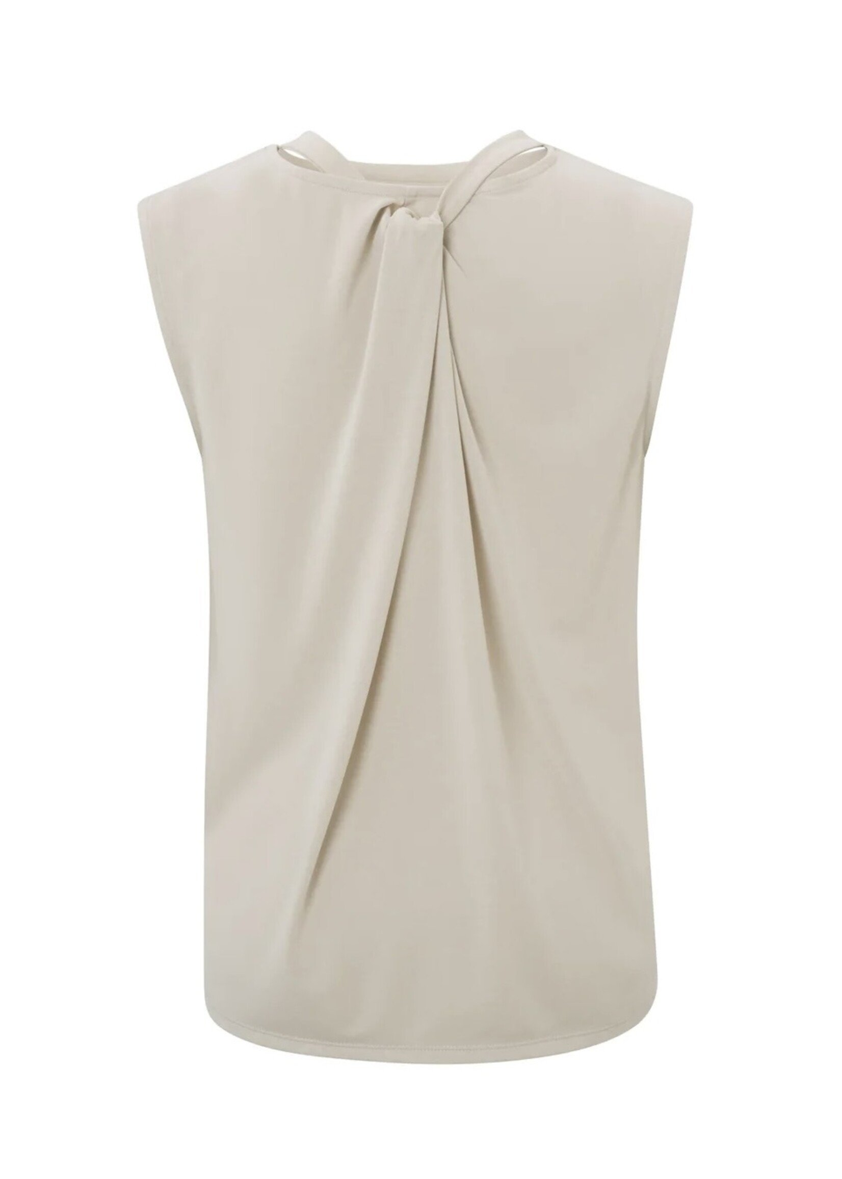 YAYA Yaya - Sleeveless top with Knotted Back