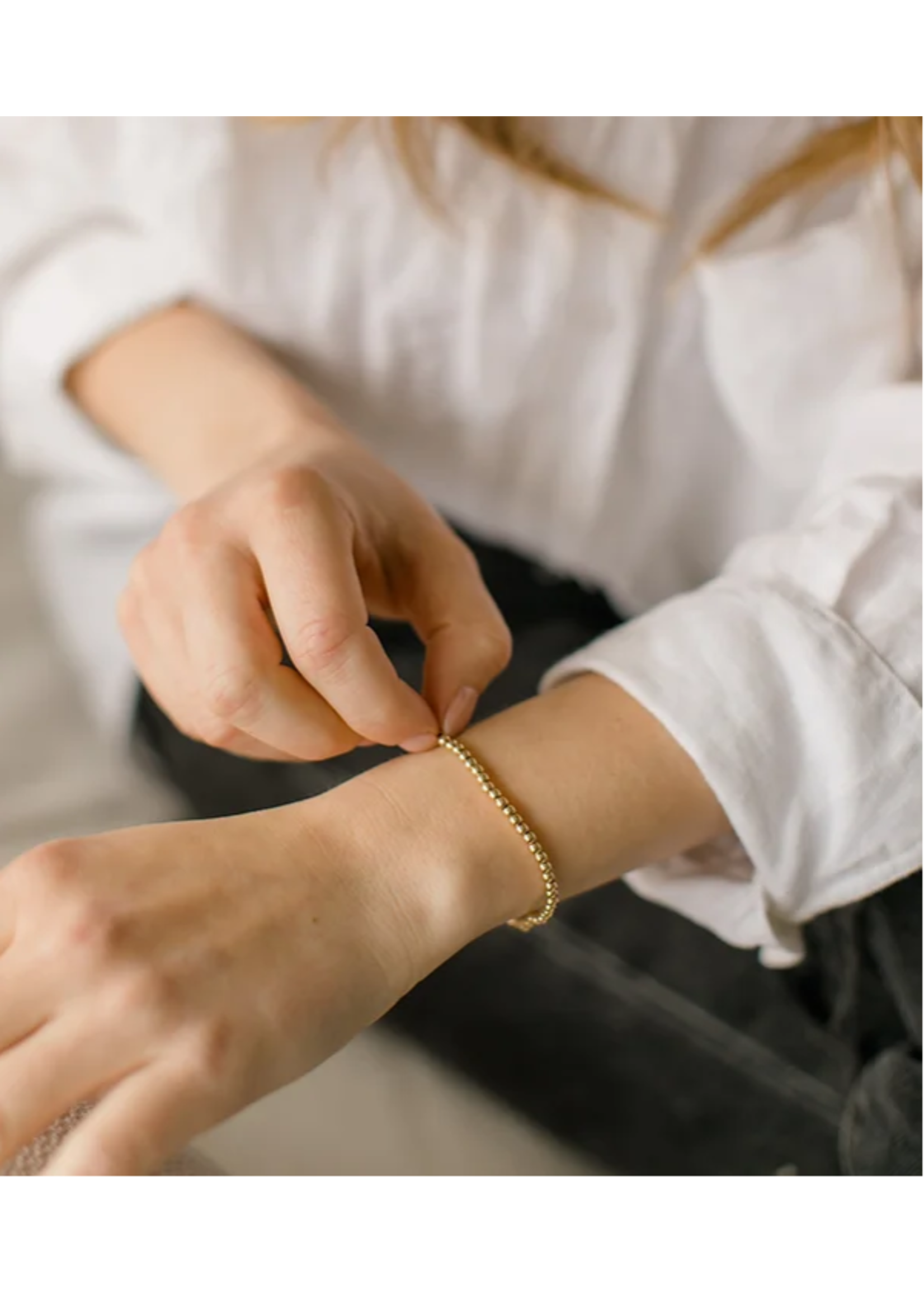 Made By Mira Made by Mira - the gold elevated stacking bracelet