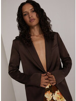 Yaya - Scuba Blazer with Stripe Detail - MonAmie Boutique