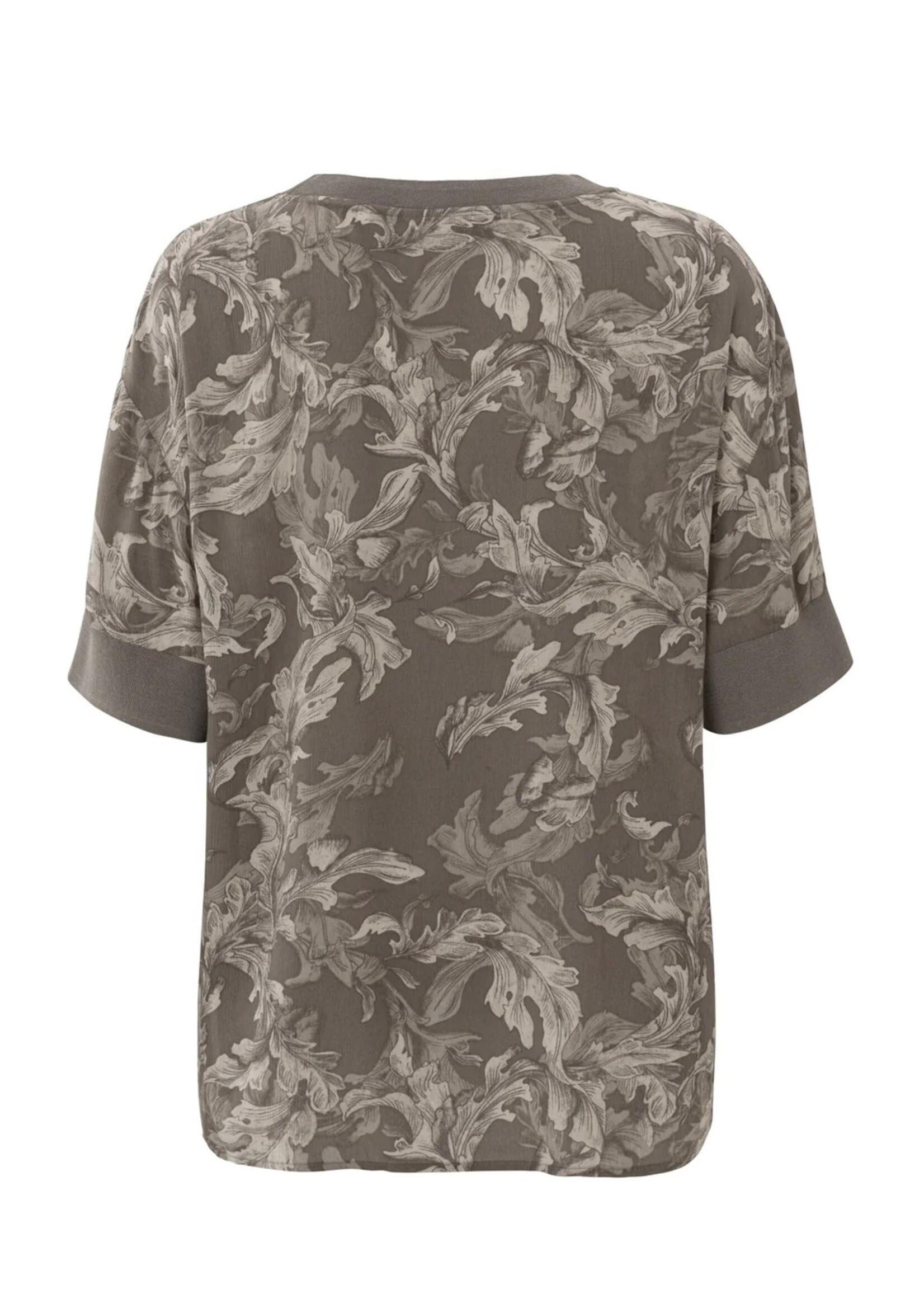 YAYA Yaya - Printed  Woven Shirt