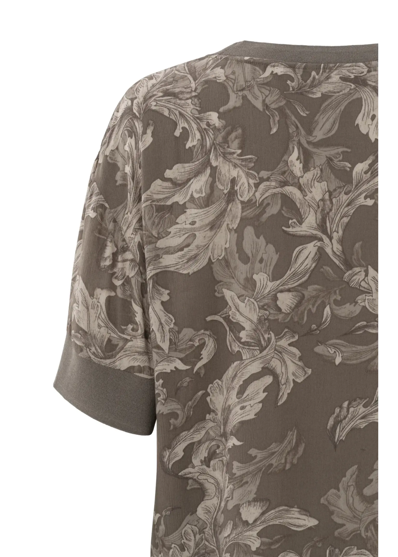 YAYA Yaya - Printed  Woven Shirt