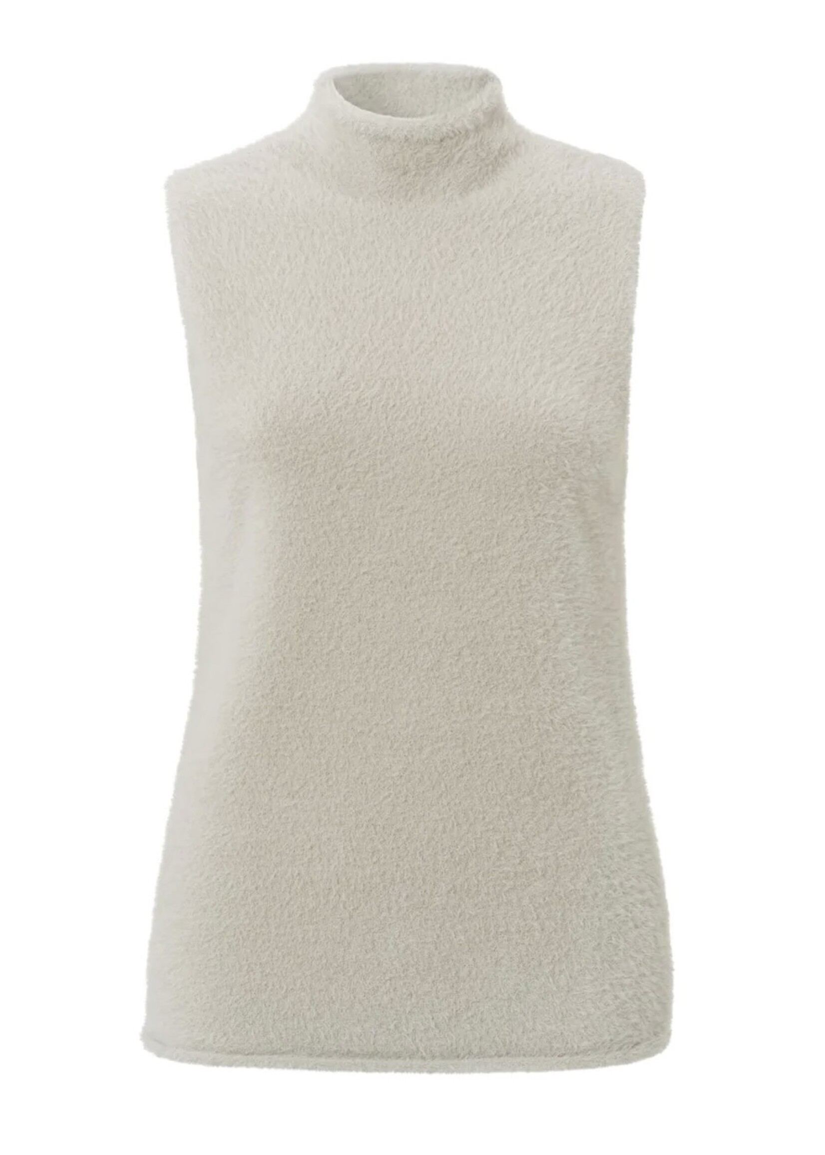 YAYA Yaya - Fluffy Sleeveless Sweater