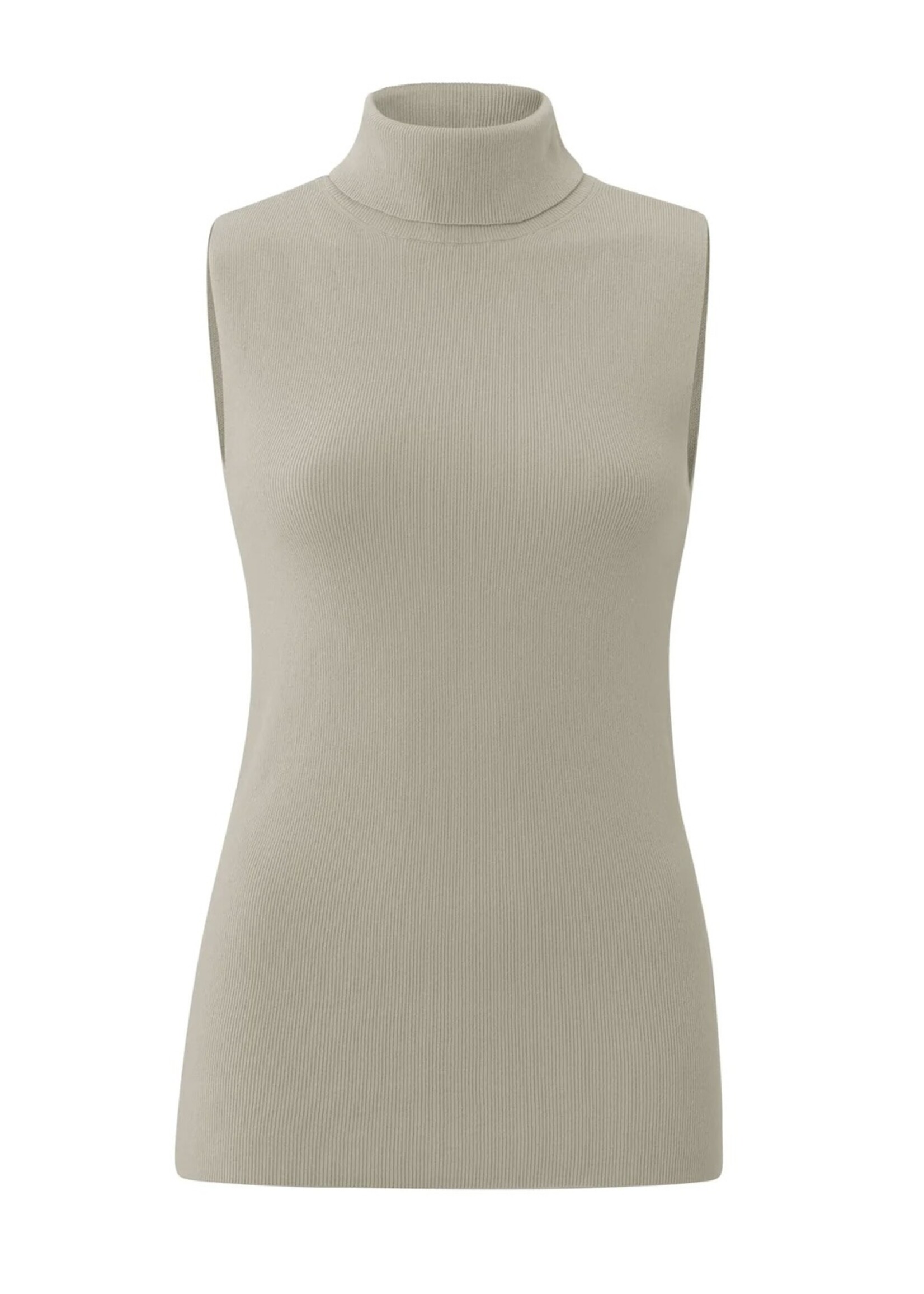 YAYA Yaya - Sleeveless High Neckline Sweater