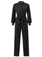 YAYA Yaya - Jersey Jumpsuit with Wide Legs