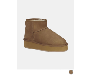 Bottes Mi-mollet EMU Australia Stinge Lo En Cuir Chocolat - Taille US 8 (Pointure 38-39 FR)