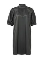 YAYA YAYA - PU short sleeve dress