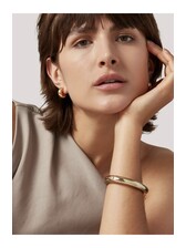 hide0523 　JENNY BIRD GIA MEGA BANGLE Gia Mega | Thick Silver Bangle Bracelet | JENNY BIRD