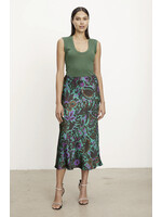 Velvet Velvet - Kaiya Amazon Printed Satin Skirt