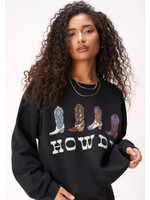 Project Social T Project Social T - Howdy Boots Sweatshirt