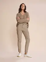 YAYA - High waisted cargo trousers with belt - MonAmie Boutique