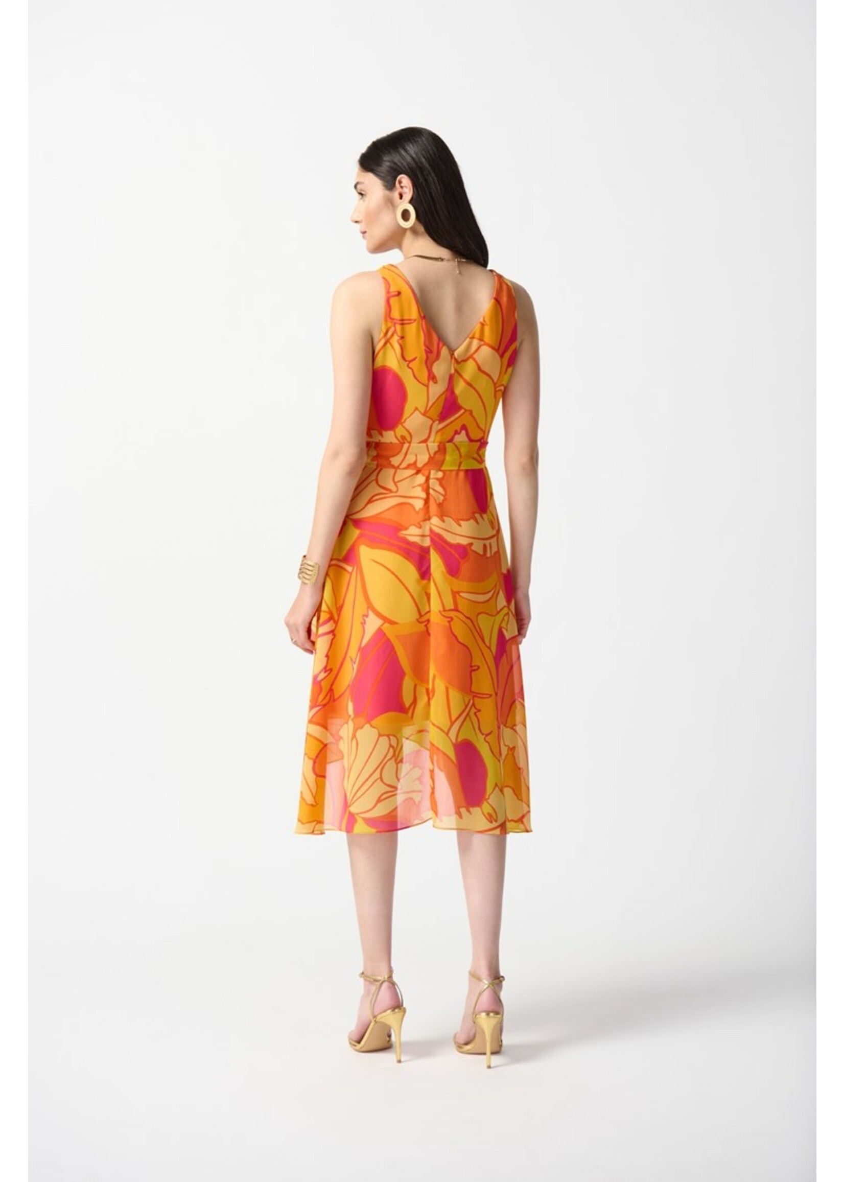 Joseph Ribkoff Joseph Ribkoff - Tropical Print Wrap Dress 242015