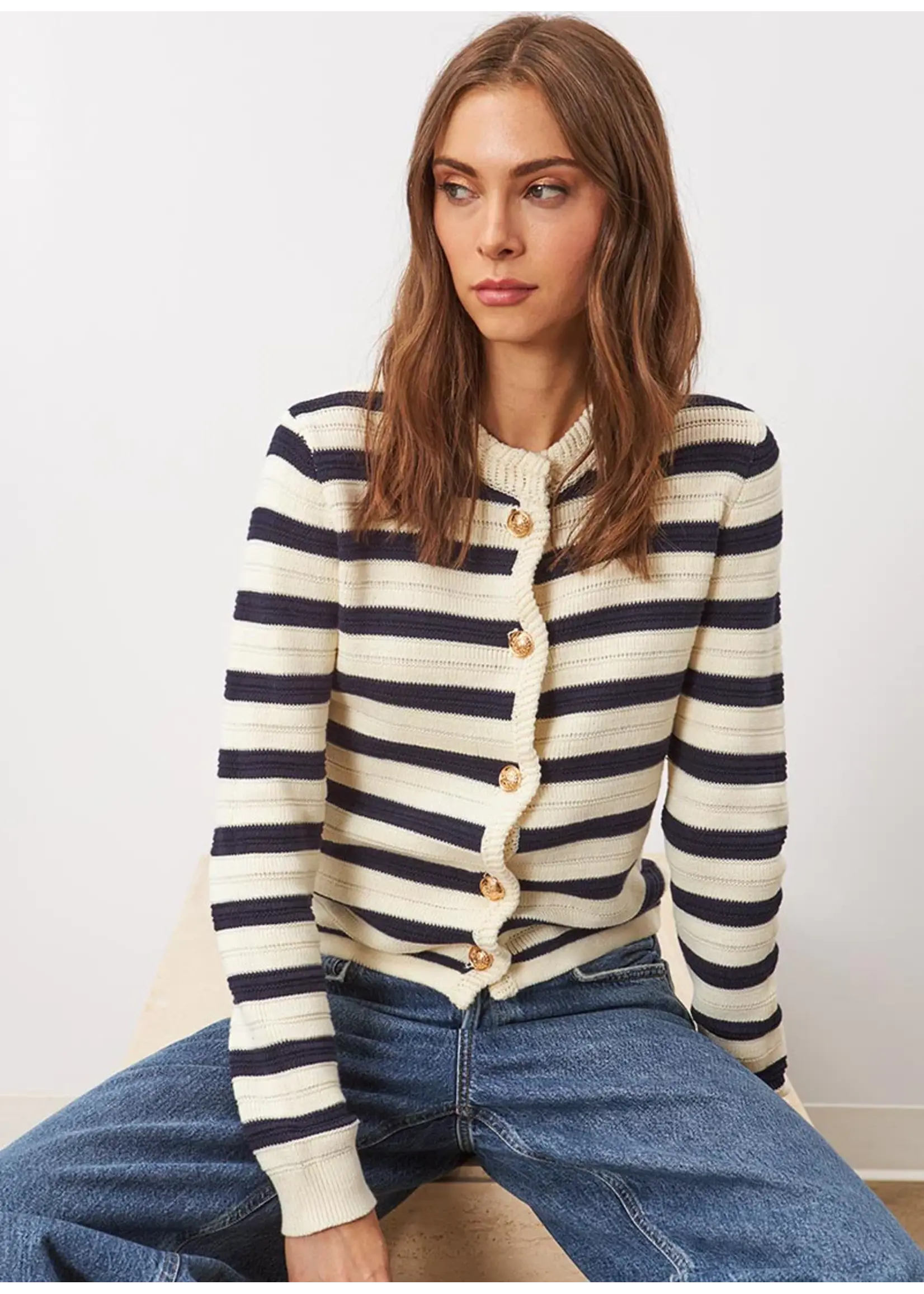 Line the Label Line - Camille Cardigan
