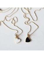 Lolo Lolo - Enamelled Heart Necklace