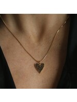 Lolo Lolo - Black Onyx Heart Necklace