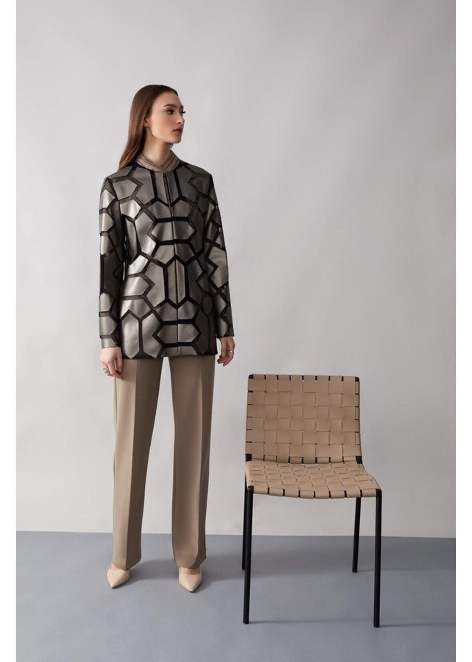 Joseph Ribkoff Joseph Ribkoff -  Geometric Pattern jacket 241905