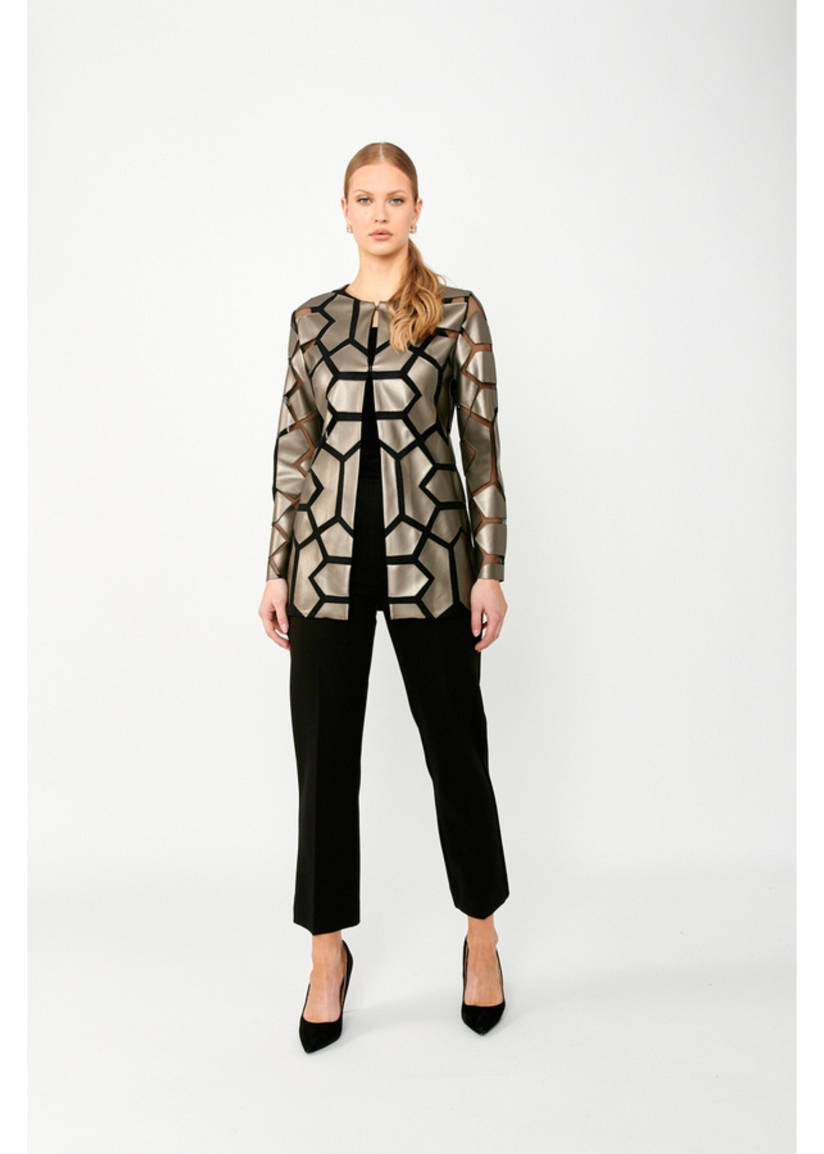 Joseph Ribkoff Joseph Ribkoff -  Geometric Pattern jacket 241905