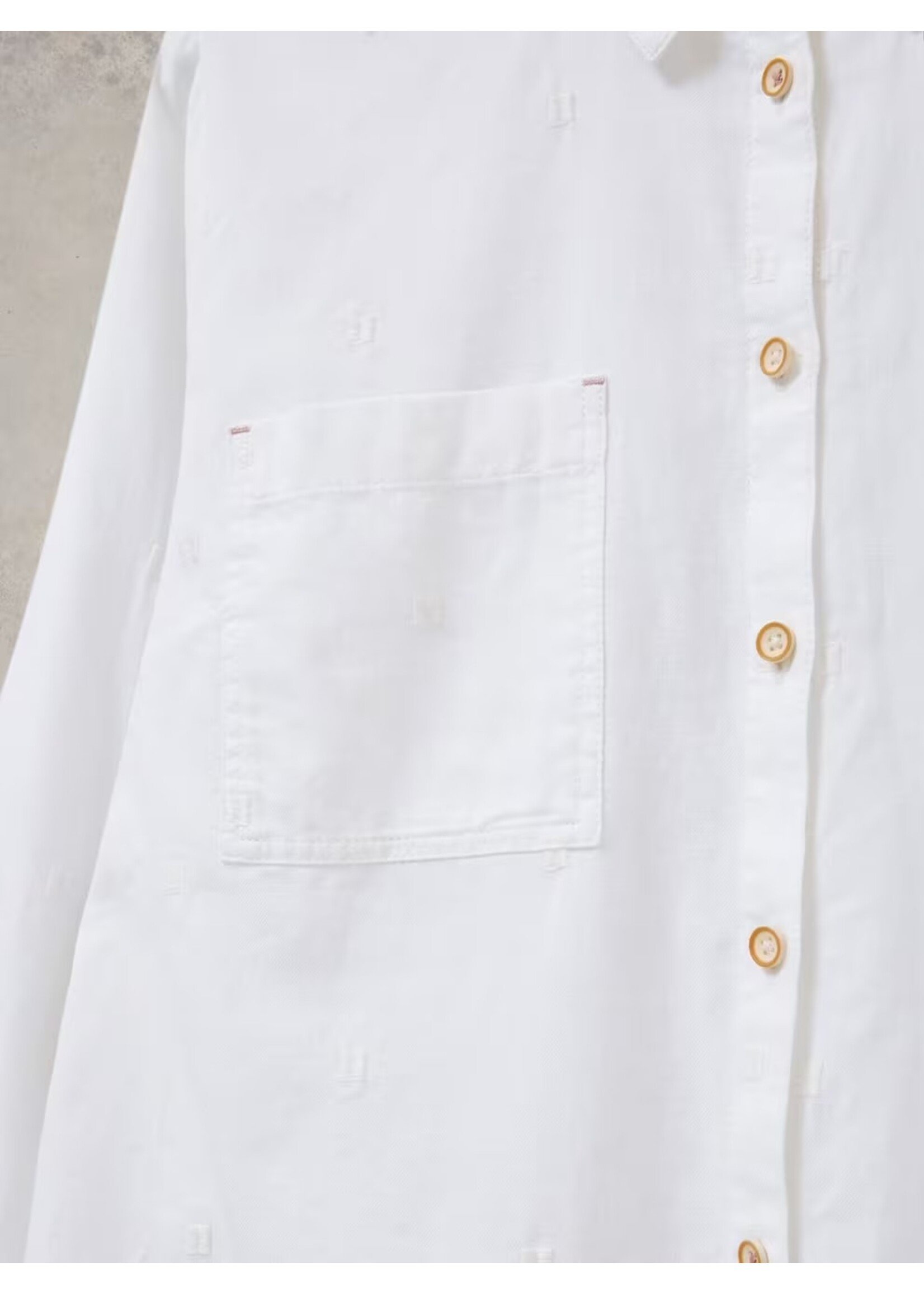 White Stuff Femme White Stuff - Sophie Organic Cotton Shirt