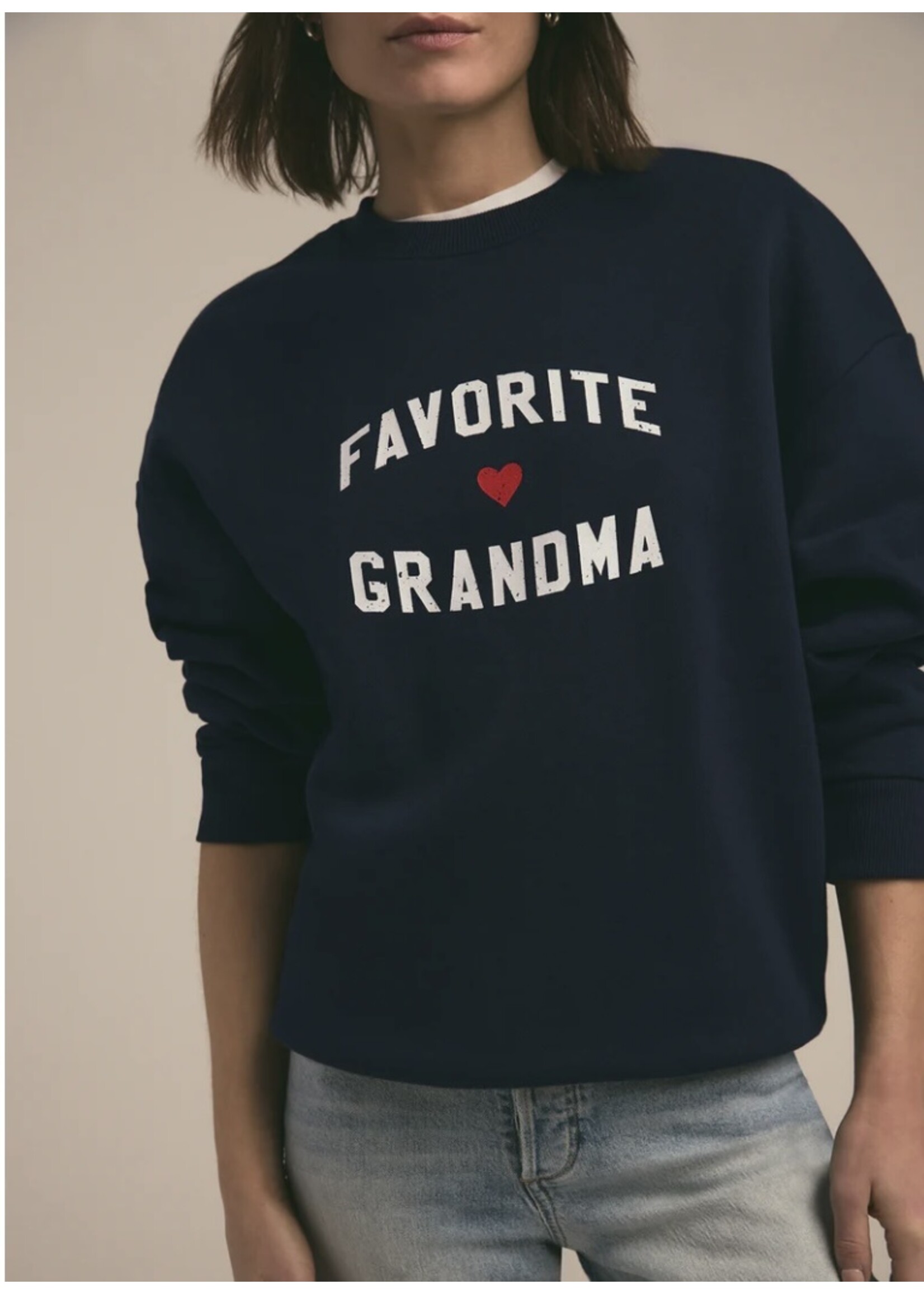 Favorite Daughter Favorite Daughter - Grandma Heart Logo Sweatshirt