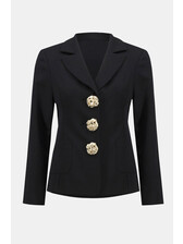 本日限定価格　herlipto Trois Gold Button Blazer Joseph Ribkoff - 243160 Blazer - MonAmie Boutique