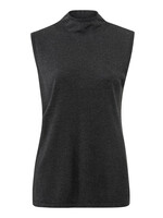 YAYA YAYA - Sleeveless High Neckline Sweater