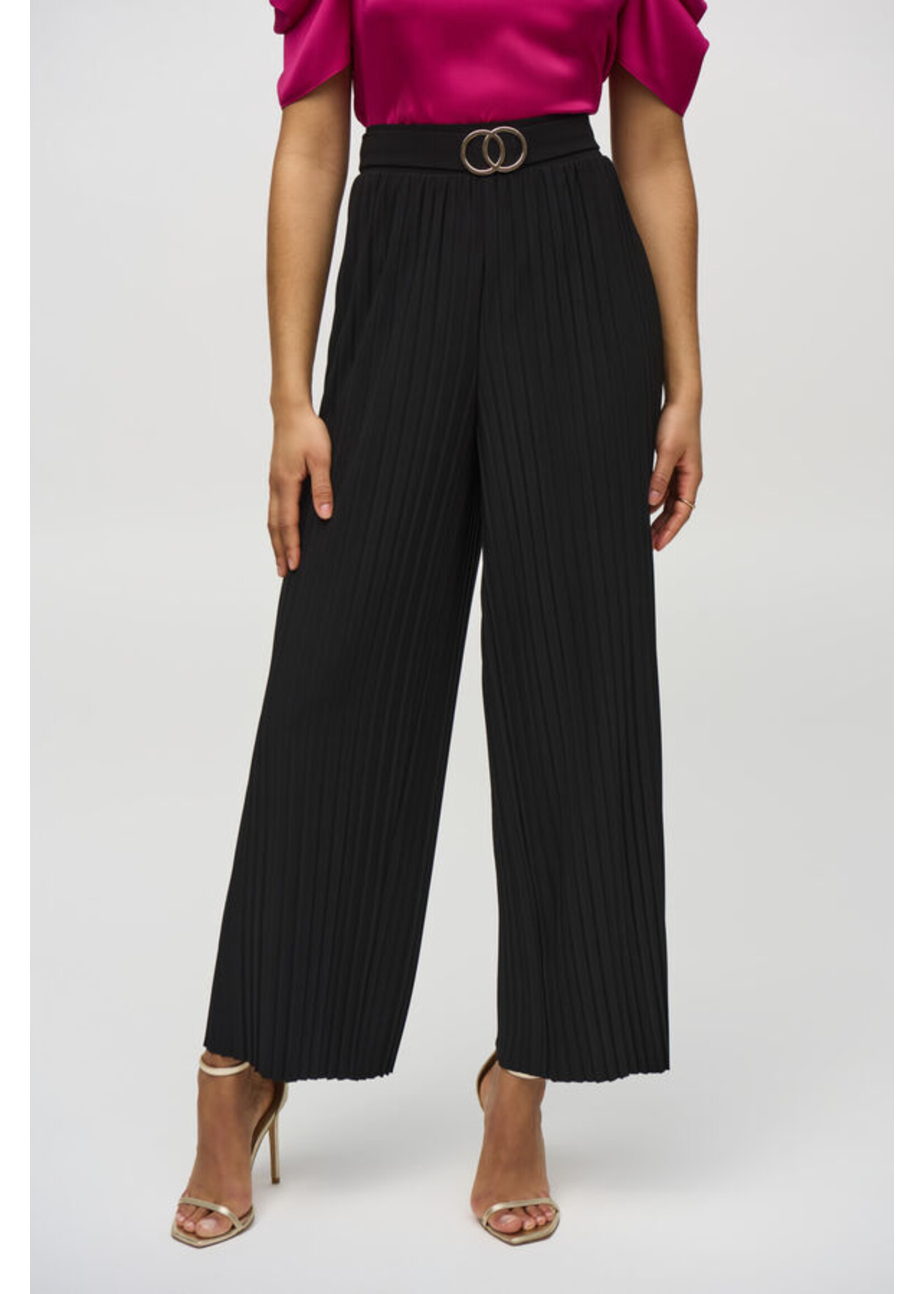 Joseph Ribkoff Joseph Ribkoff -Wide-leg Belted Trousers Style 244169