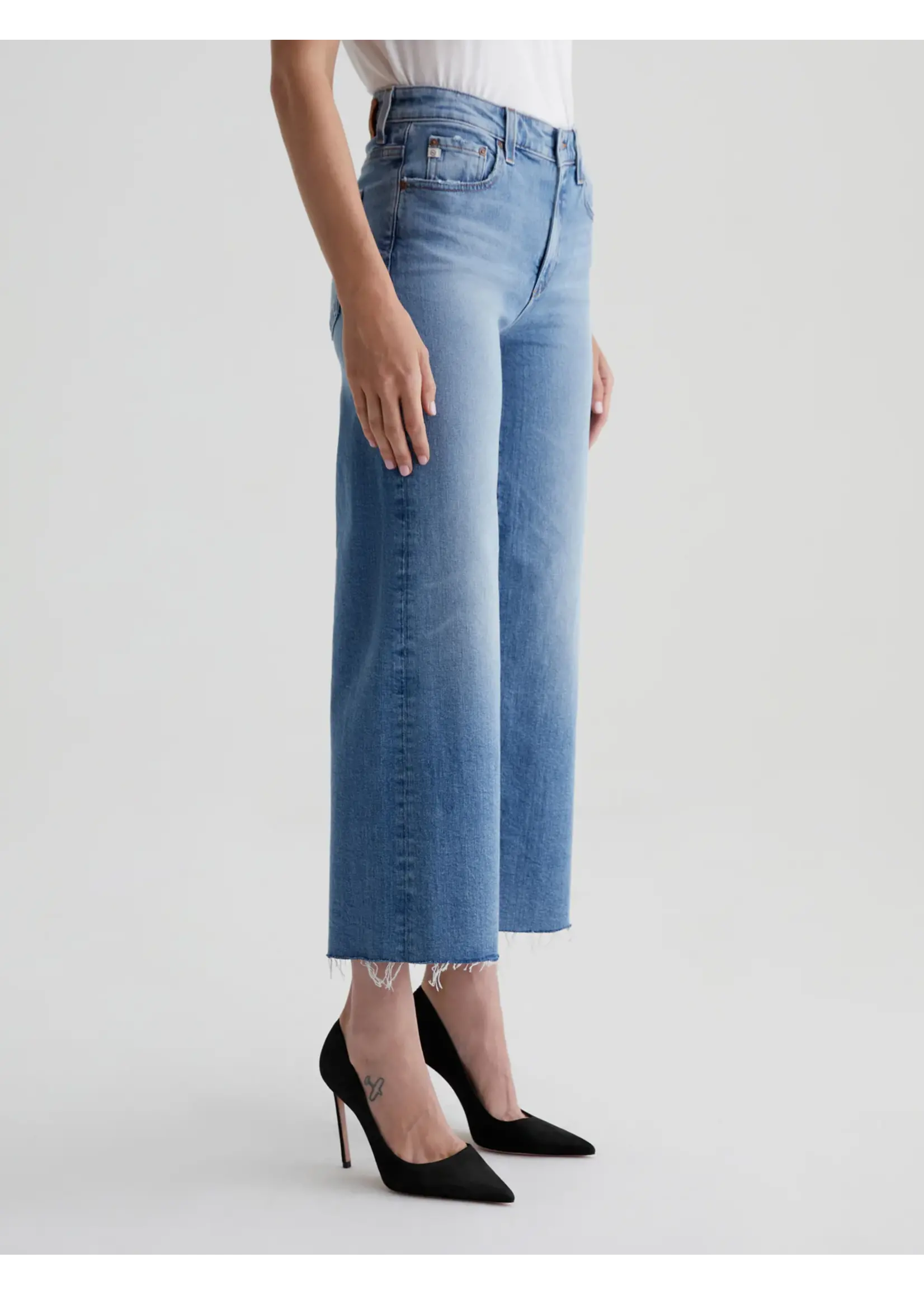 AG AG - Saige Wide Leg Crop