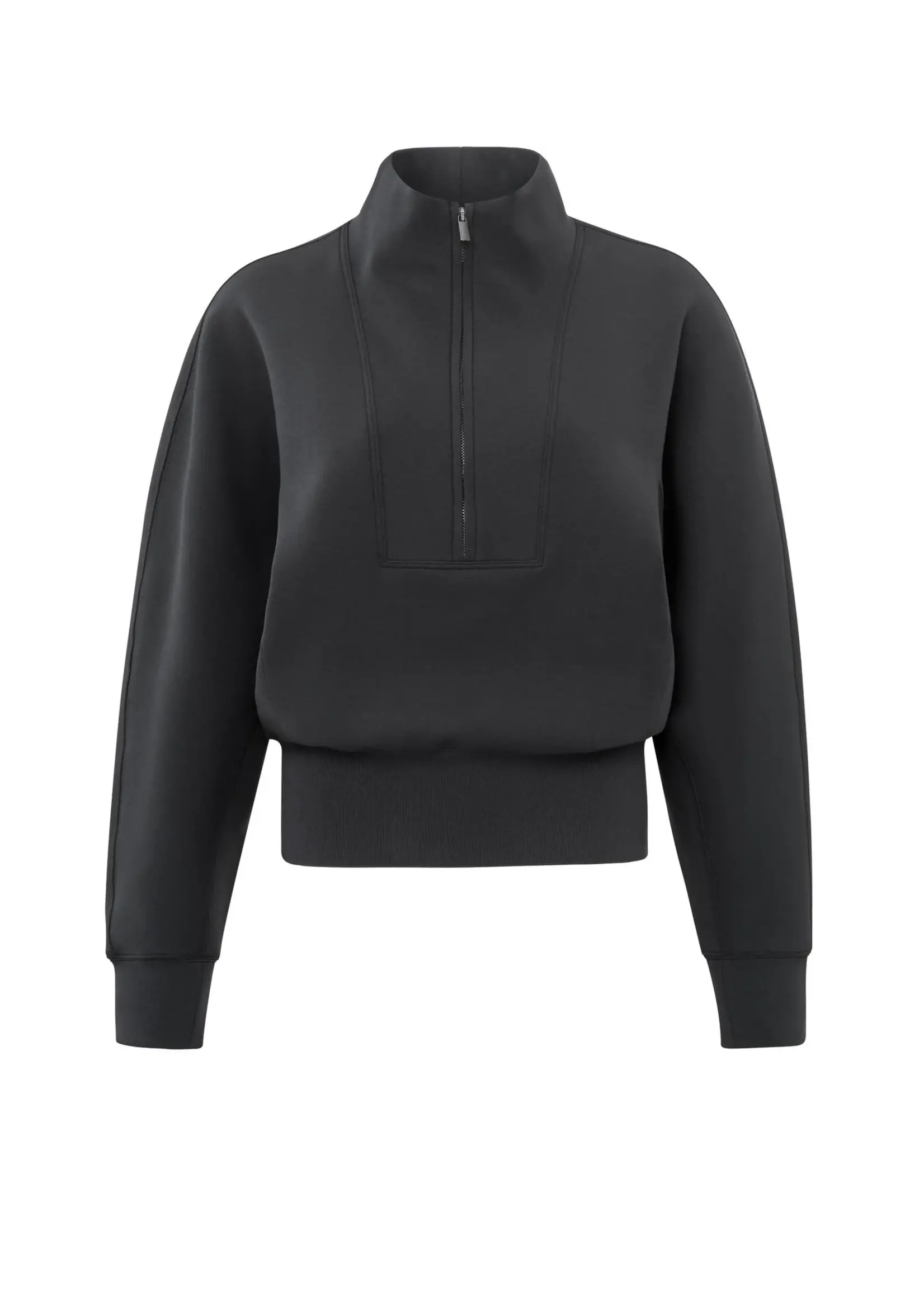 YAYA Yaya - Sweatshirt with Zipper Collar