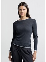 YAYA Yaya - Faux double layer long sleeve