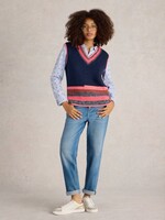 White Stuff Femme White Stuff - V-neck Stripe Tank