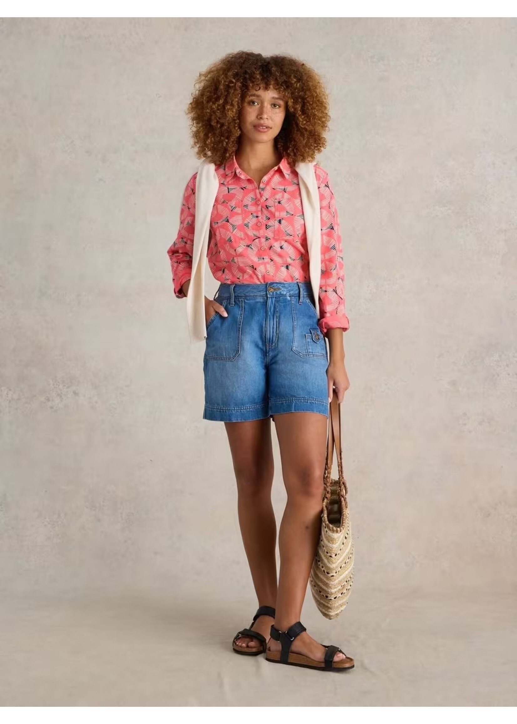 White Stuff Femme White Stuff - Sophie Organic Cotton Shirt