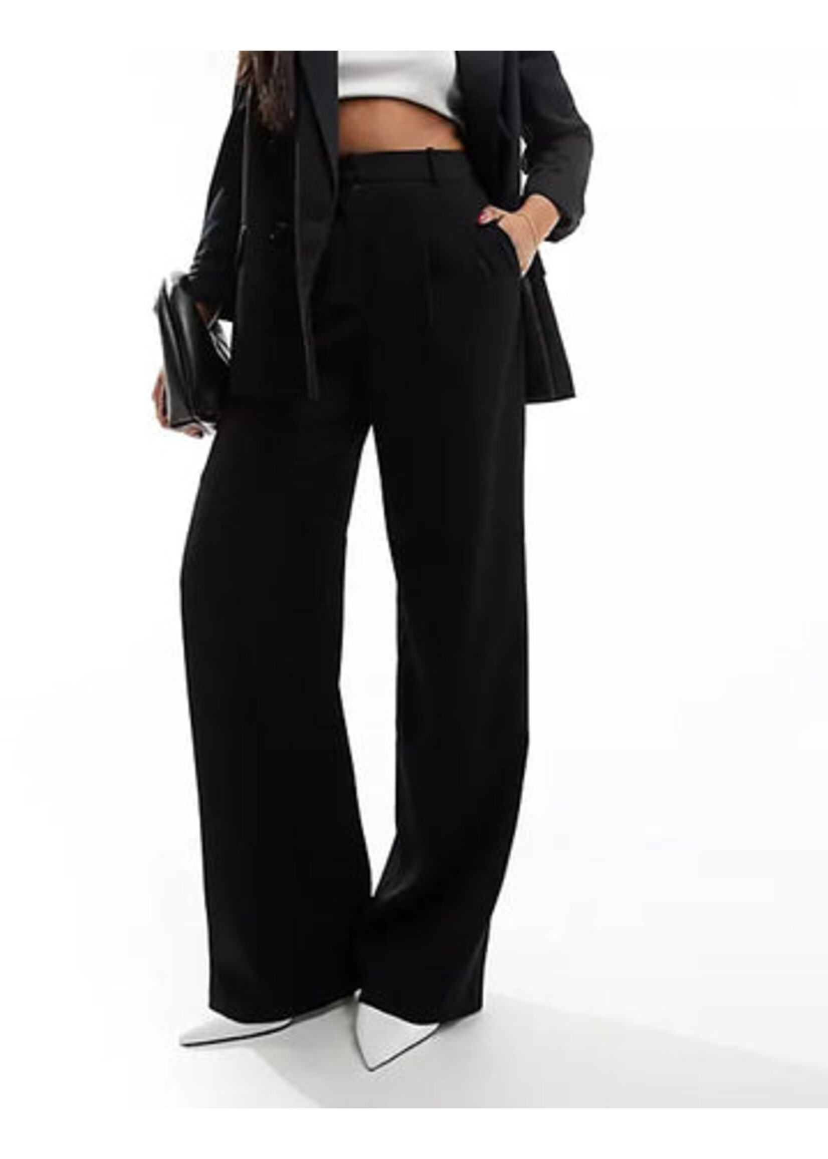 French Connection French Connection - Harrie Suting Wide Leg Trouser