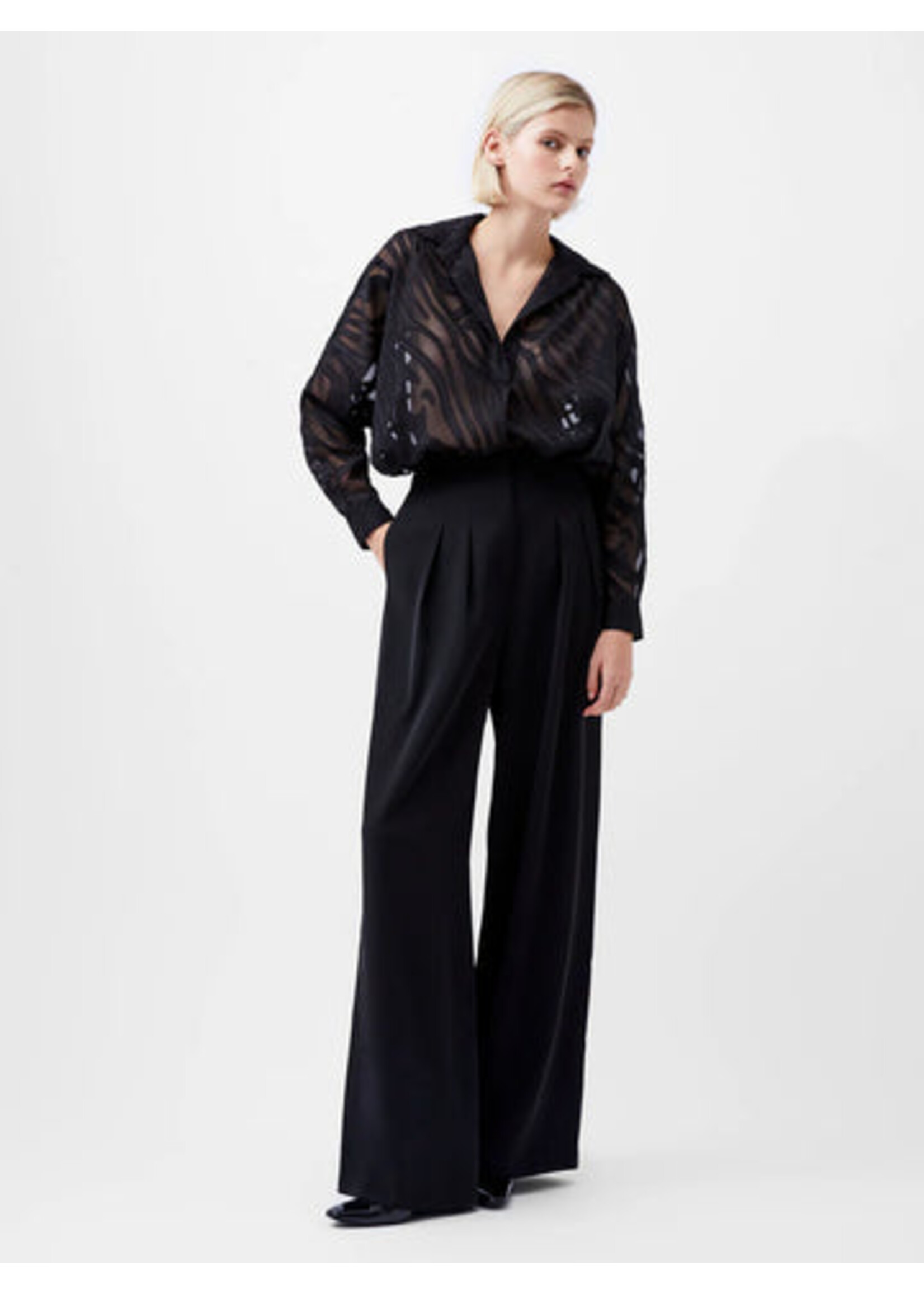 French Connection French Connection - Harrie Suting Wide Leg Trouser