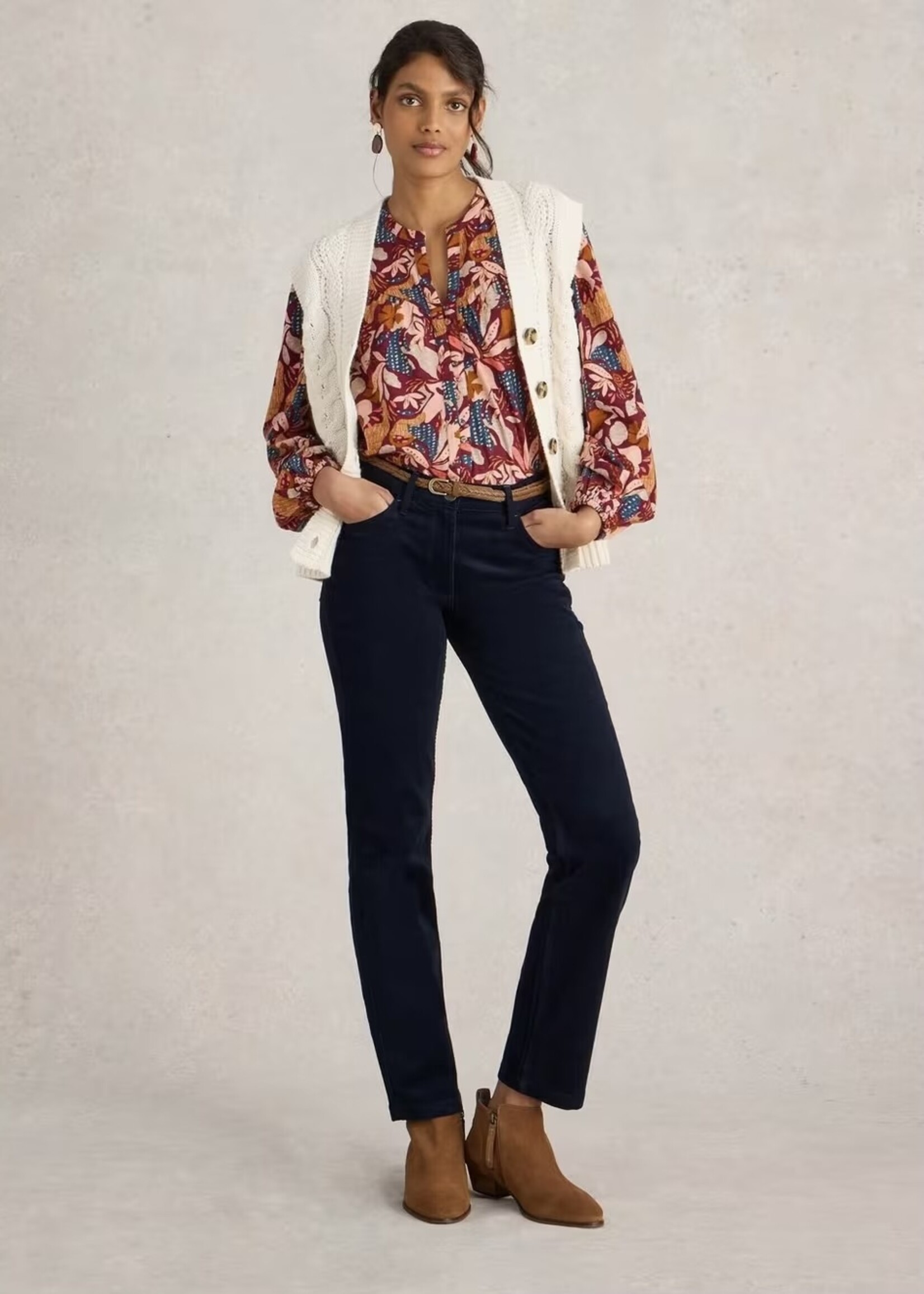 White Stuff Femme White Stuff - Brooke Straight Cord Trouser