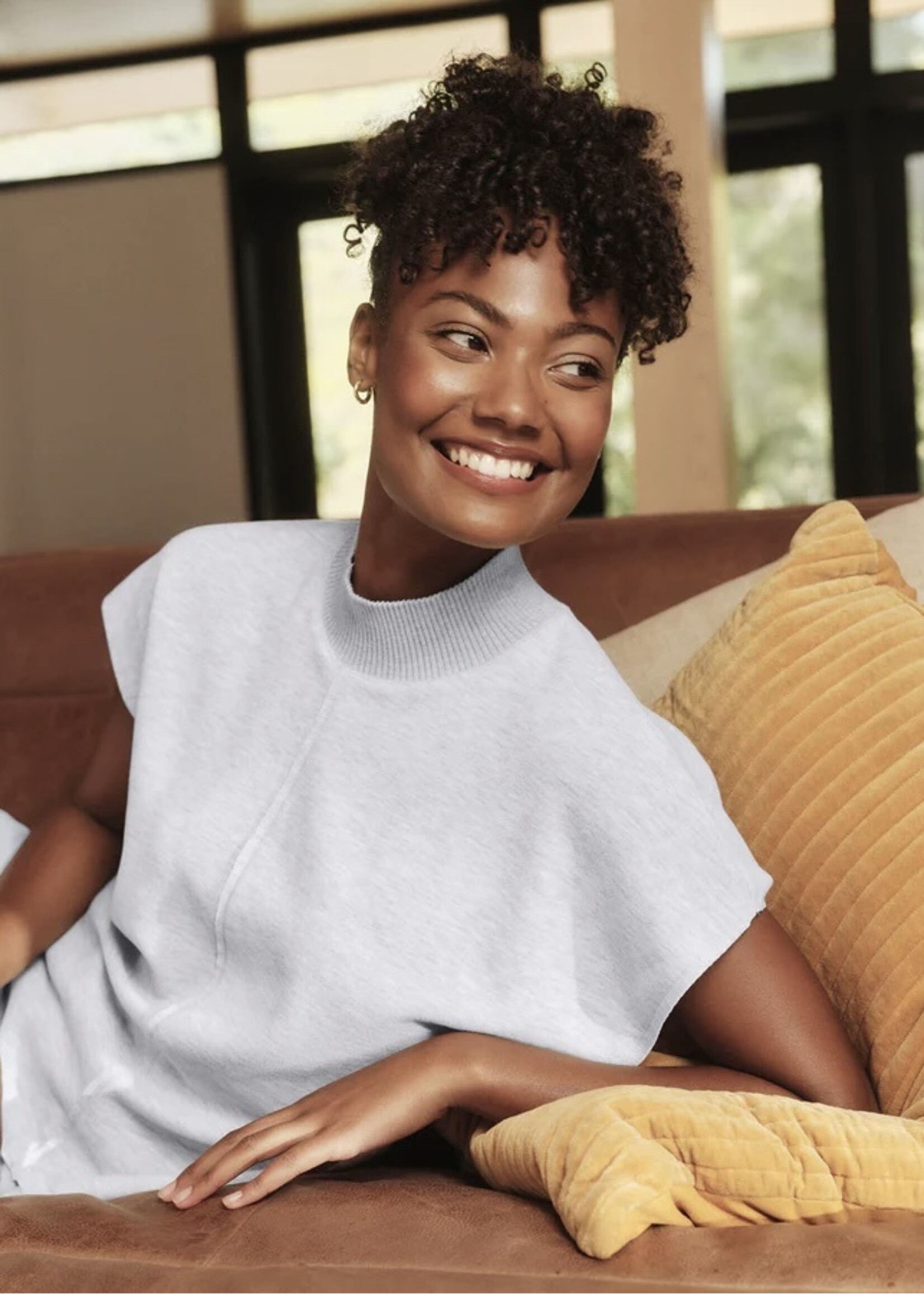 Splendid Splendid - Winslow Mock Neck Pullover