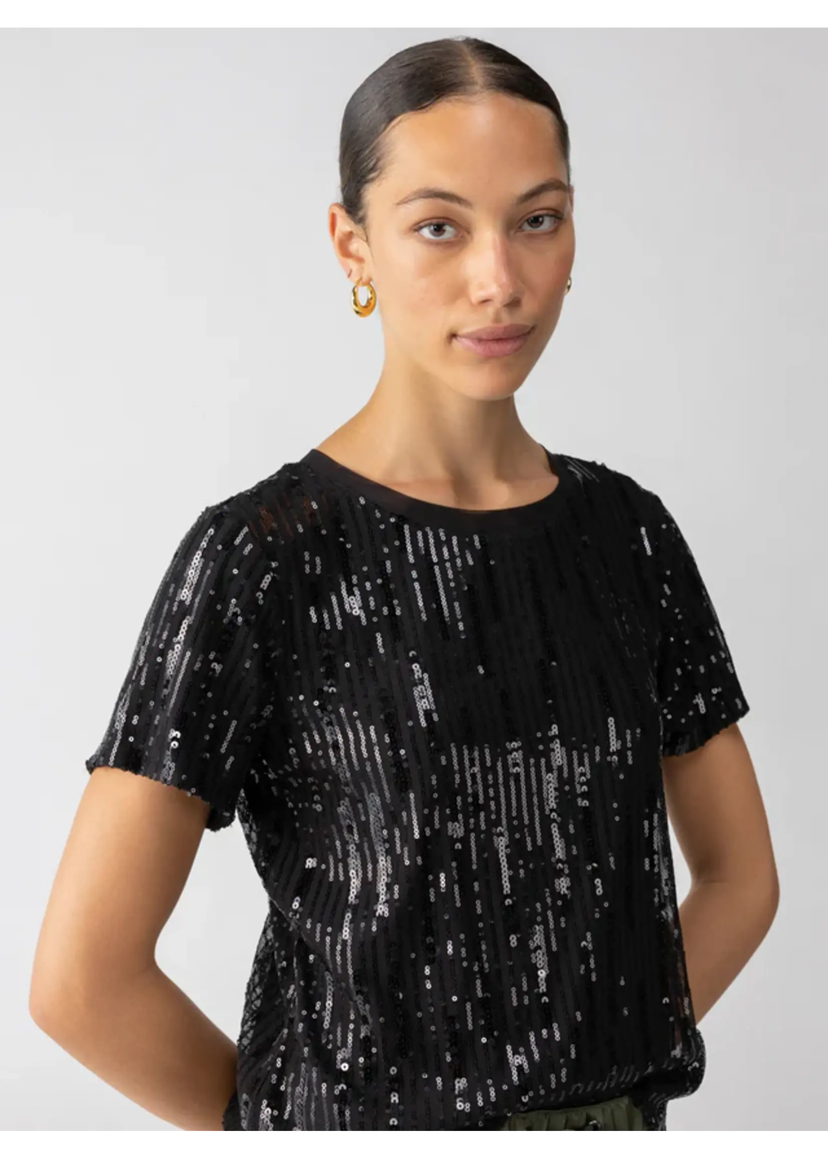 Sanctuary Sanctuary - Sequin Perfect Tee