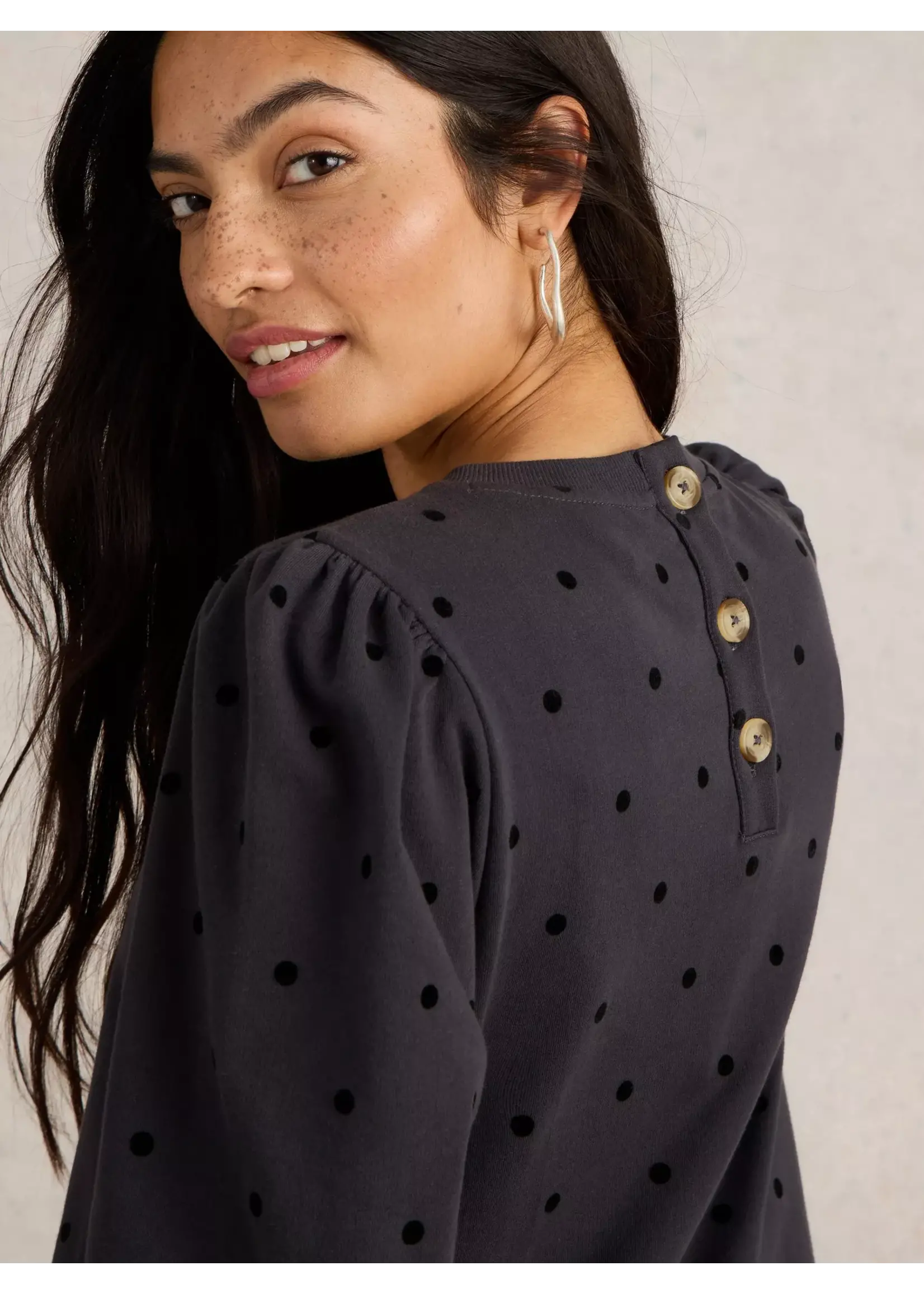 White Stuff Femme White Stuff - Amy Flock Jersey Dress