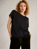 White Stuff Femme White Stuff - Lena Sparkle Knit Tee