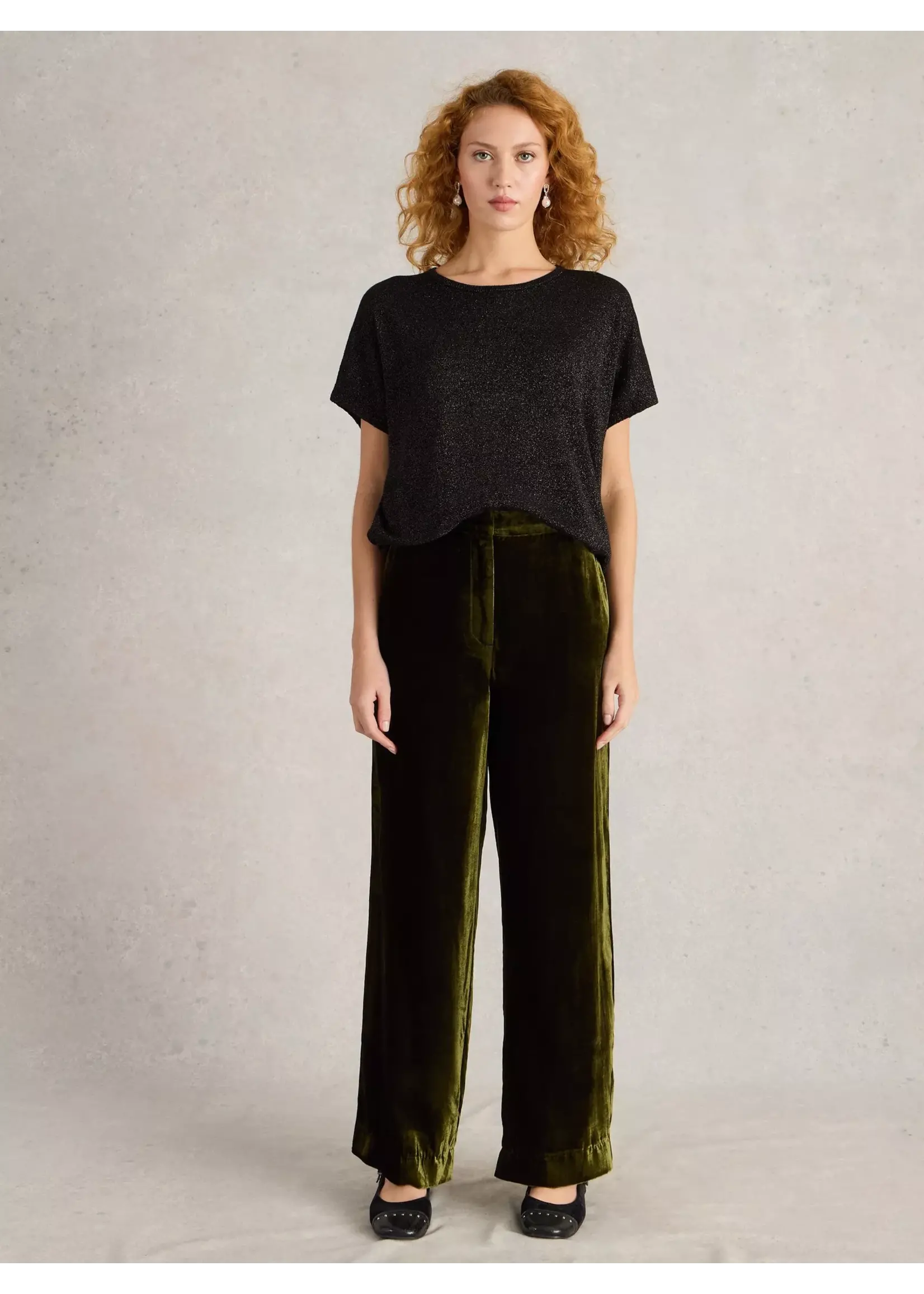 White Stuff Femme White Stuff - Lena Sparkle Knit Tee