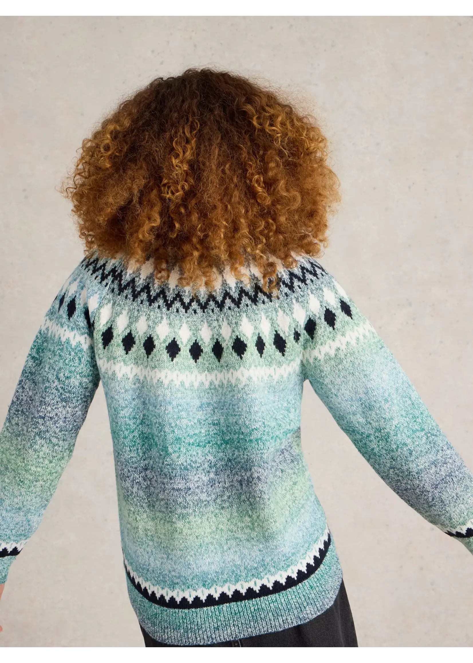 White Stuff Femme White Stuff - Sasha Fairisle Jumper