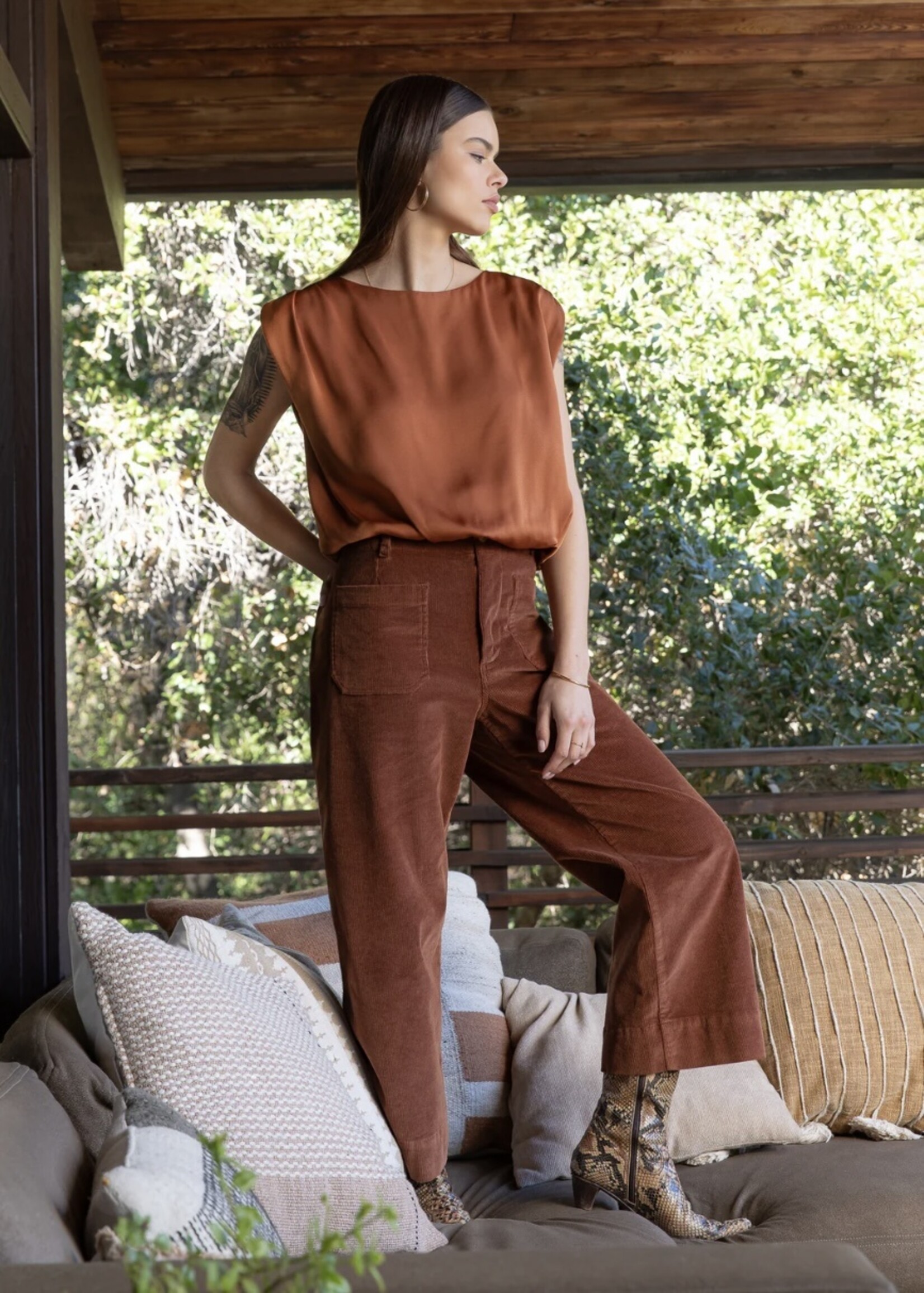 Velvet Heart Velvet Heart - Alyx Cropped Wide Leg