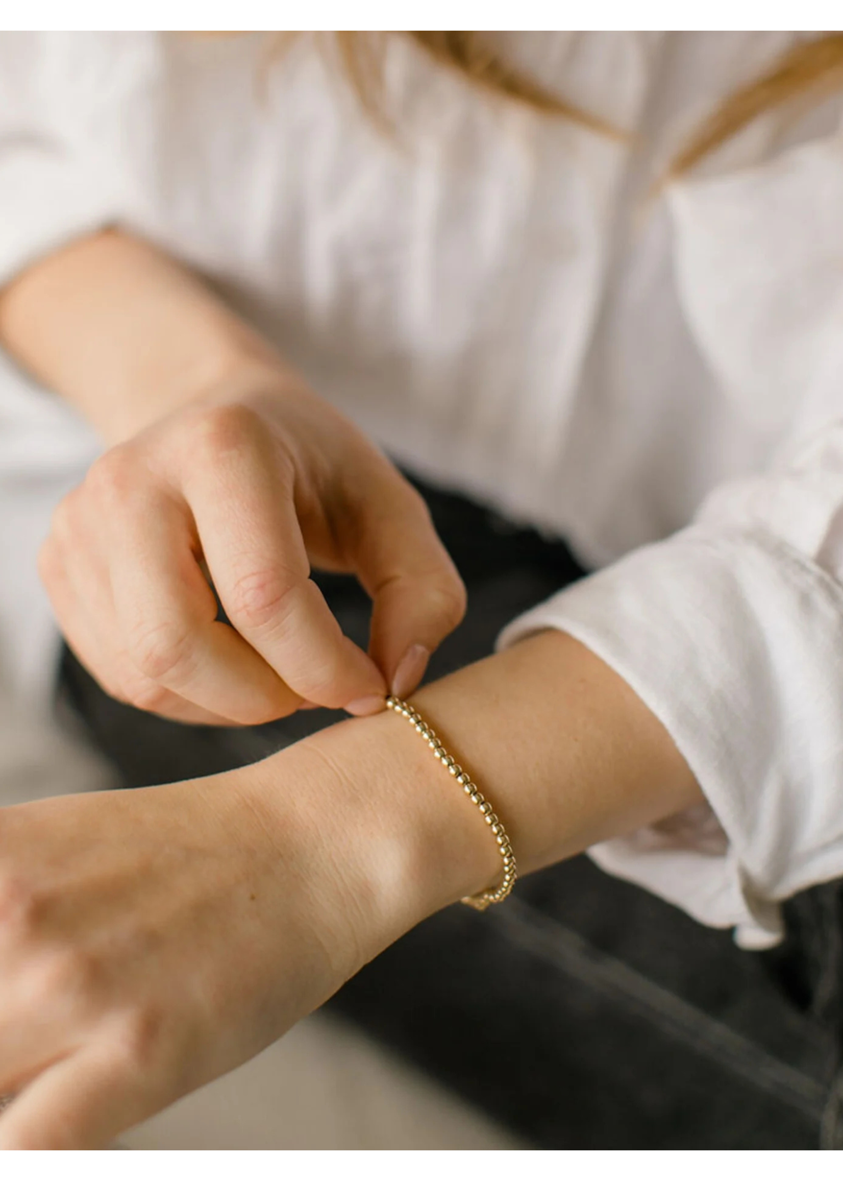 Made By Mira Made by Mira - the gold elevated stacking bracelet