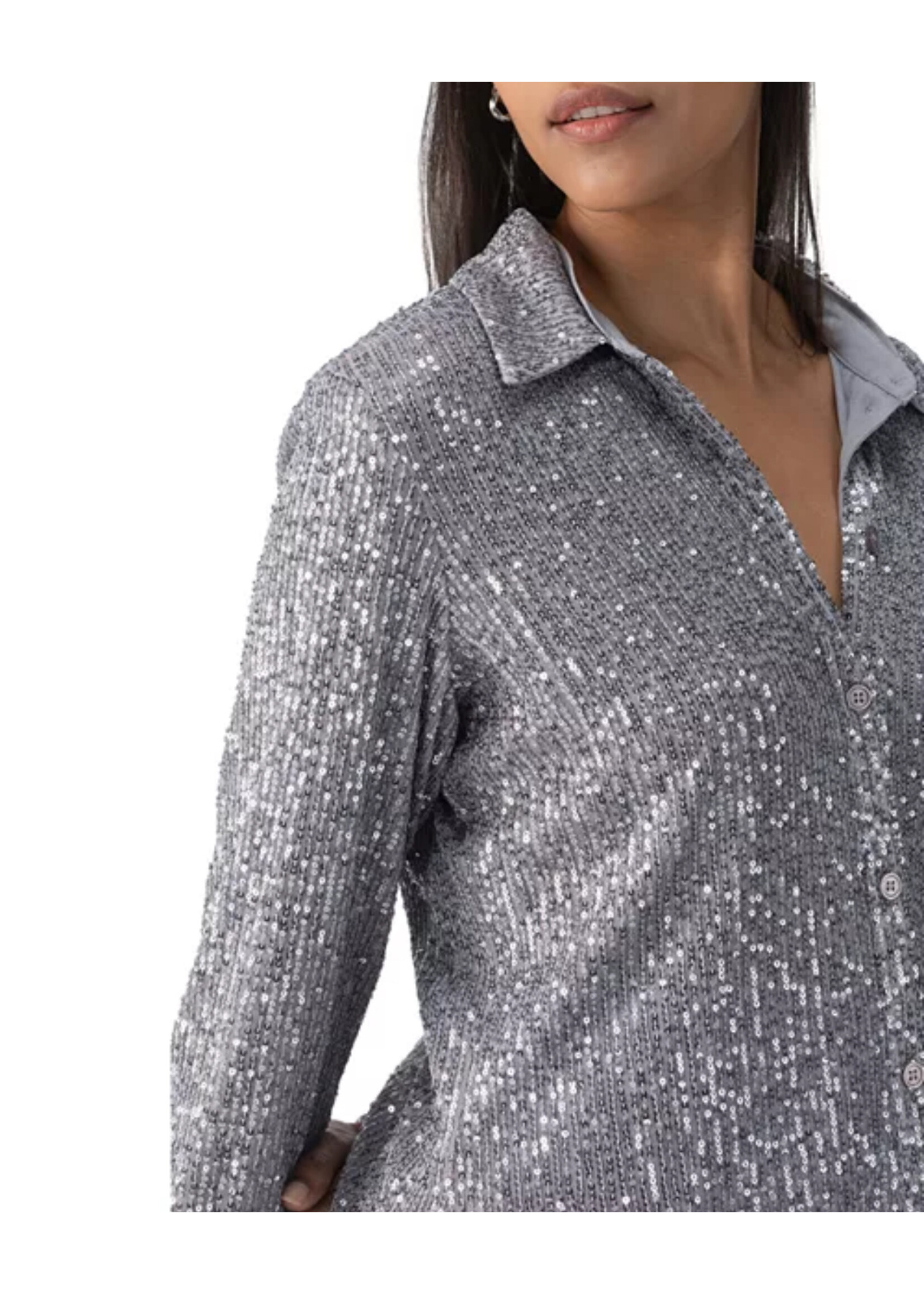 Sanctuary Sanctuary - Radiant Sequin Shirt