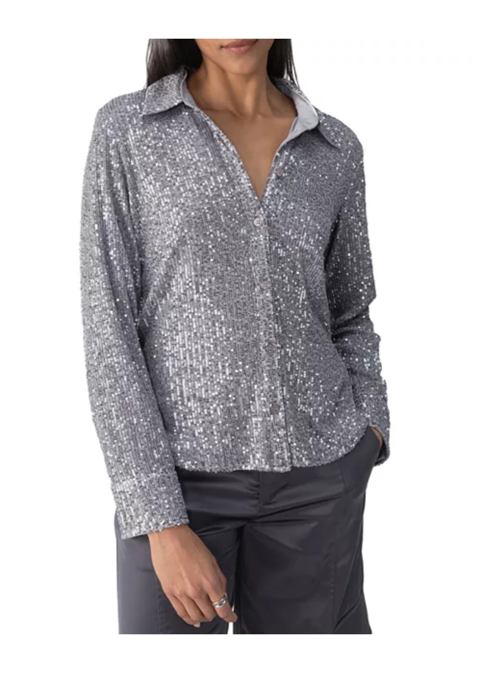 Sanctuary Sanctuary - Radiant Sequin Shirt